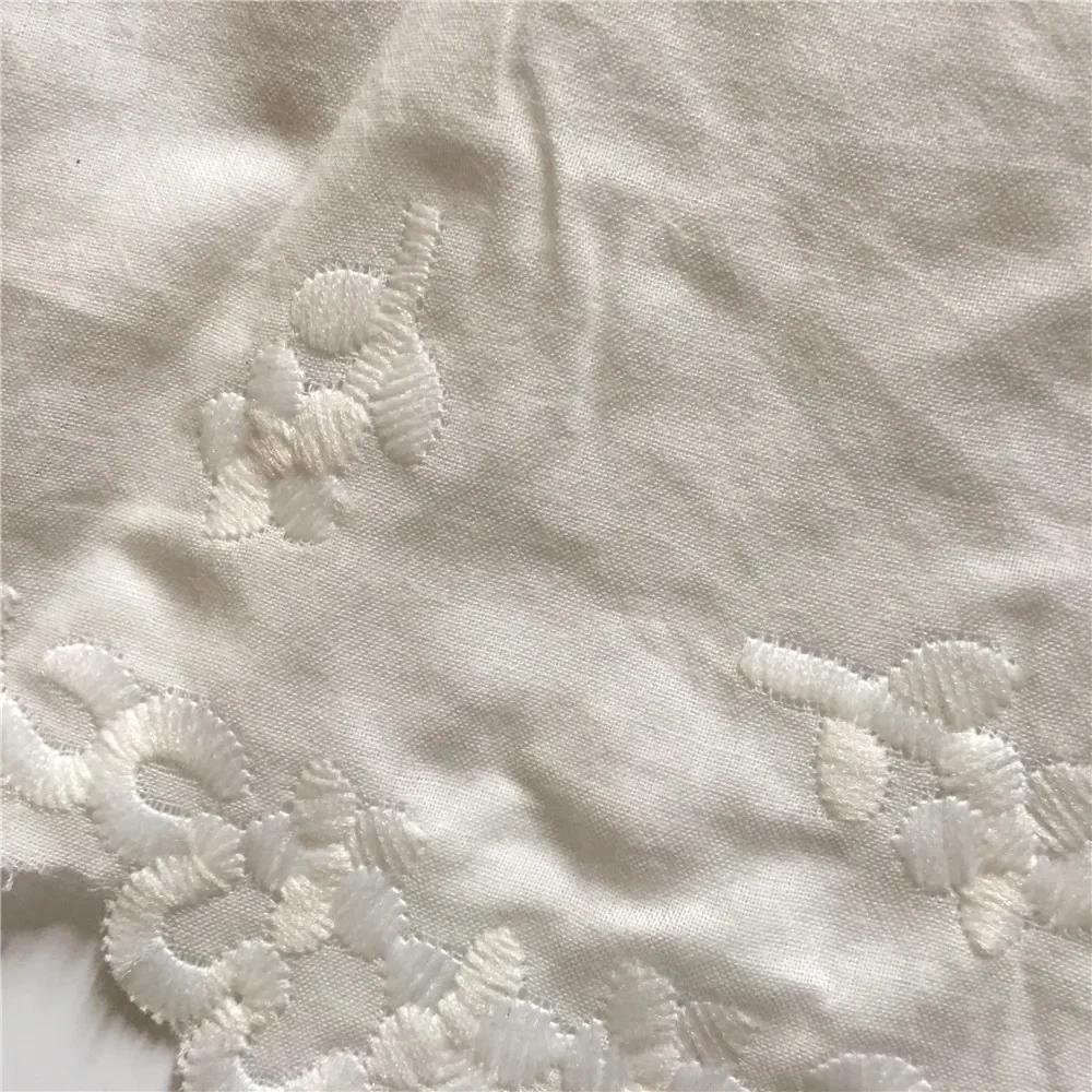 Shirt fake collar detachable ladies dress embroidery DIY clothing applique craft supplies material accessories 1 pair for sale