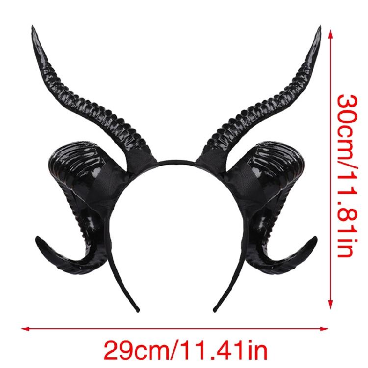 Handmade Cartoon Cosplay Costume Sheep Horn Halloween Party Role Headbands