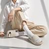 EVA Women Home Slippers Summer Flat Beach Slides Fashion Comfortable Non-slip Slippers Breathable Lightweight Men Bathroom Slippers