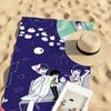 Game O-Omori CUTE Towel Quick Drying Beach Towels Are Suitable For Swimming Pools Camping Yoga And The Gym