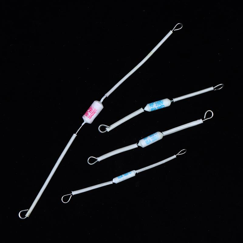 10Pcs High Temperature Ceramic Thermal Fuse 10/15/20A 250V 185℃ 230℃ for Small Home Appliance Replacement
