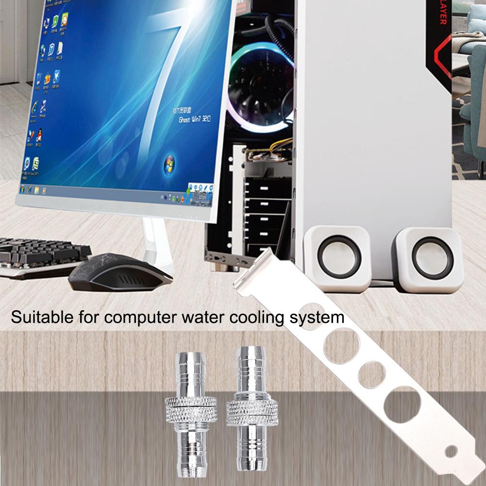 G1 4 Thread Fitting Direct Hose Connection Connector for Computer Water Cooling System(11mm)