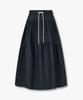 STUDIO TOMBOY Volume String Banding Skirt _Charcoal_9106232204