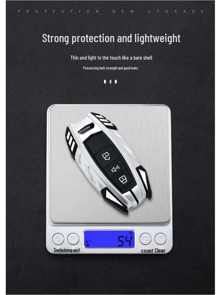 Great Wall Haval Key Cover with Metal Buckle for F7, F5, H6 Coupe, H2S - Full Protection