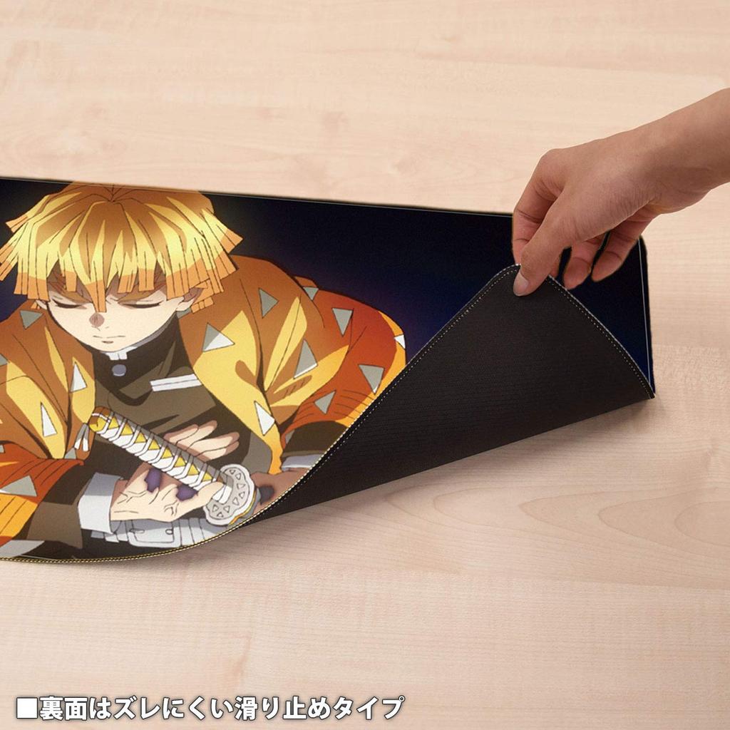 Gourmandise Bandai Demon Slayer Desk Mat Zenitsu Agatsuma - (KMY-27B Pink)