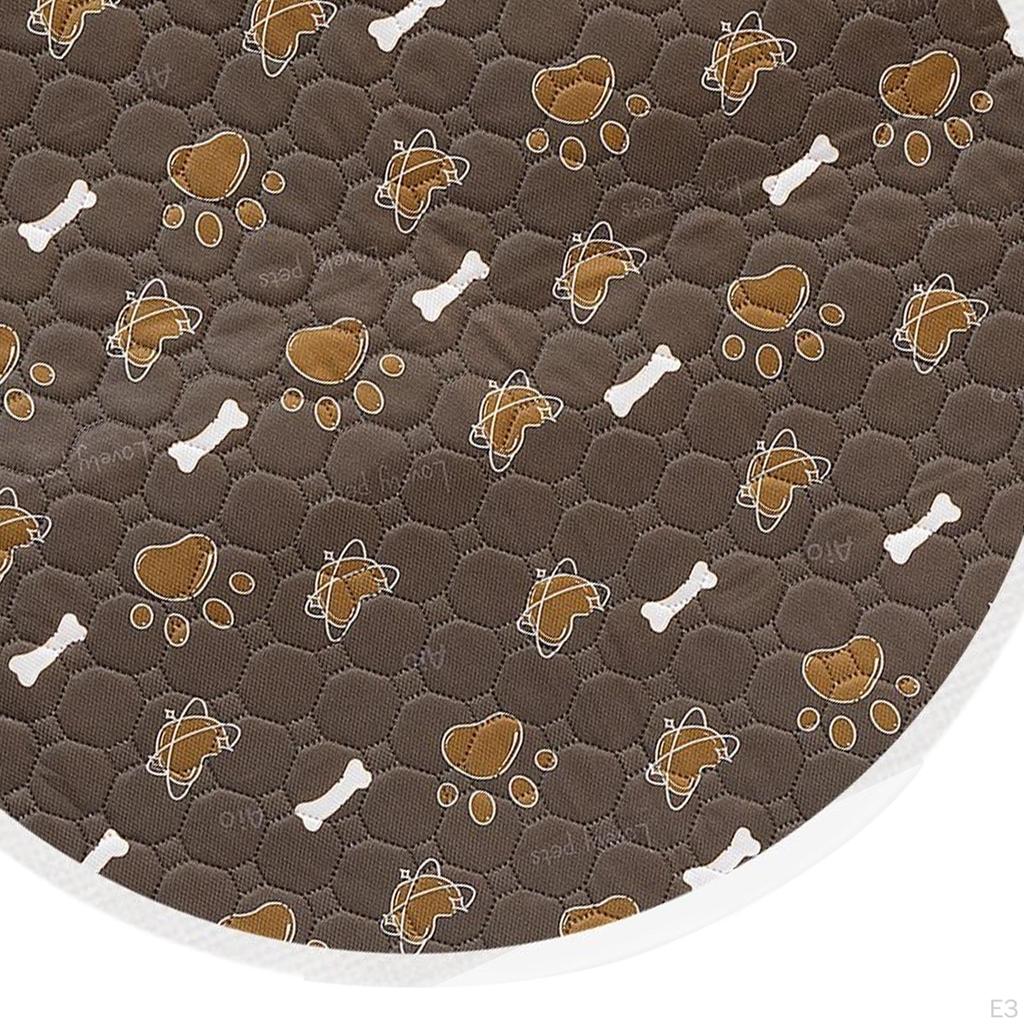 Washable Dog Pee Pad Mat Absorbent Waterproof Reusable Potty for Pets Dogs