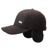 Winter Men's Woolen Baseball Cap Middle-Aged Warm Hat Autumn Father Cotton Cap