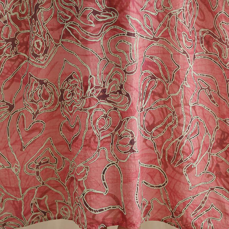 Dimanaf 2025 Women Plus Size Spring Long Dress Loose V-Neck Printing Vintage Casual Floral Oversize Long Sleeve 5059