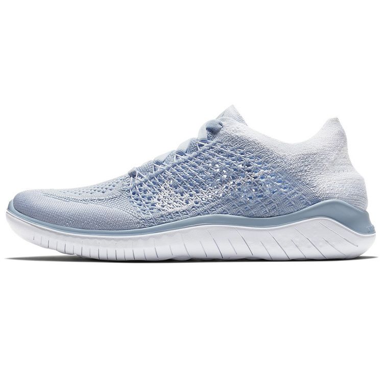 

Nike Free RN Flyknit 2018 Hydrogen Blue Women Sneakers White 942839-402