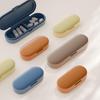 Compact Travel Medicine Box: Light-Proof, Portable Pill Storage with Multiple Compartments
