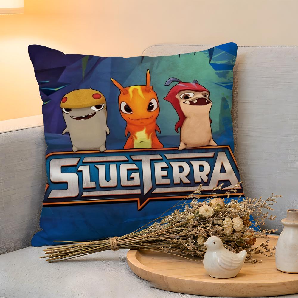 Cushion Cover Linen SkinFriendly Soft Decorative Case For Sofa Home Decor Classic Anime SSlugterra Pillow cover