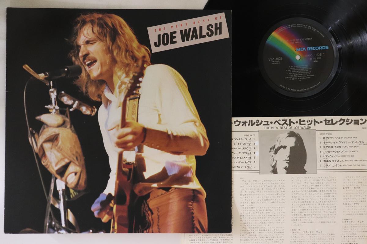 

LP Record JOE WALSH - Very Best Of Joe Walsh VIM4028 MCA 1979 Japan Rock Used