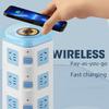 Multifunctional Vertical Wireless USB Fast Charging Board for Home