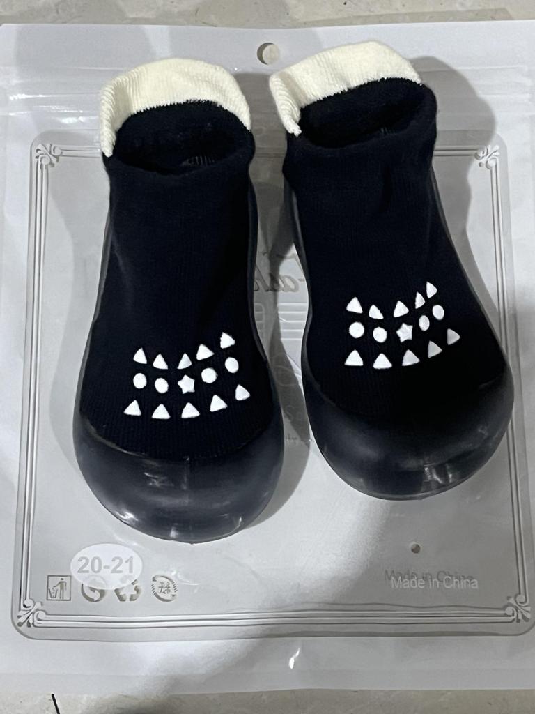 Soft-Soled Anti-Slip Baby Socks for 1-3 Years - Spring/Autumn Cotton Pre-Walking Shoes