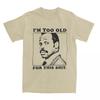 Men Women's Roger Murtaugh Lethal Weapon Shirt Accessories Pure Cotton T-shirt Clothing Vintage Tee Shirt Summer