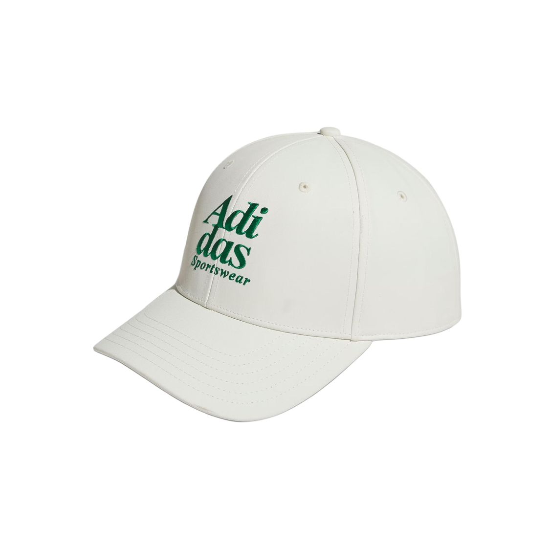 Adidas Логотип Письмо Переработанный Полиэстер Бейсболка Унисекс Шляпы Белый IS9488 OSFM