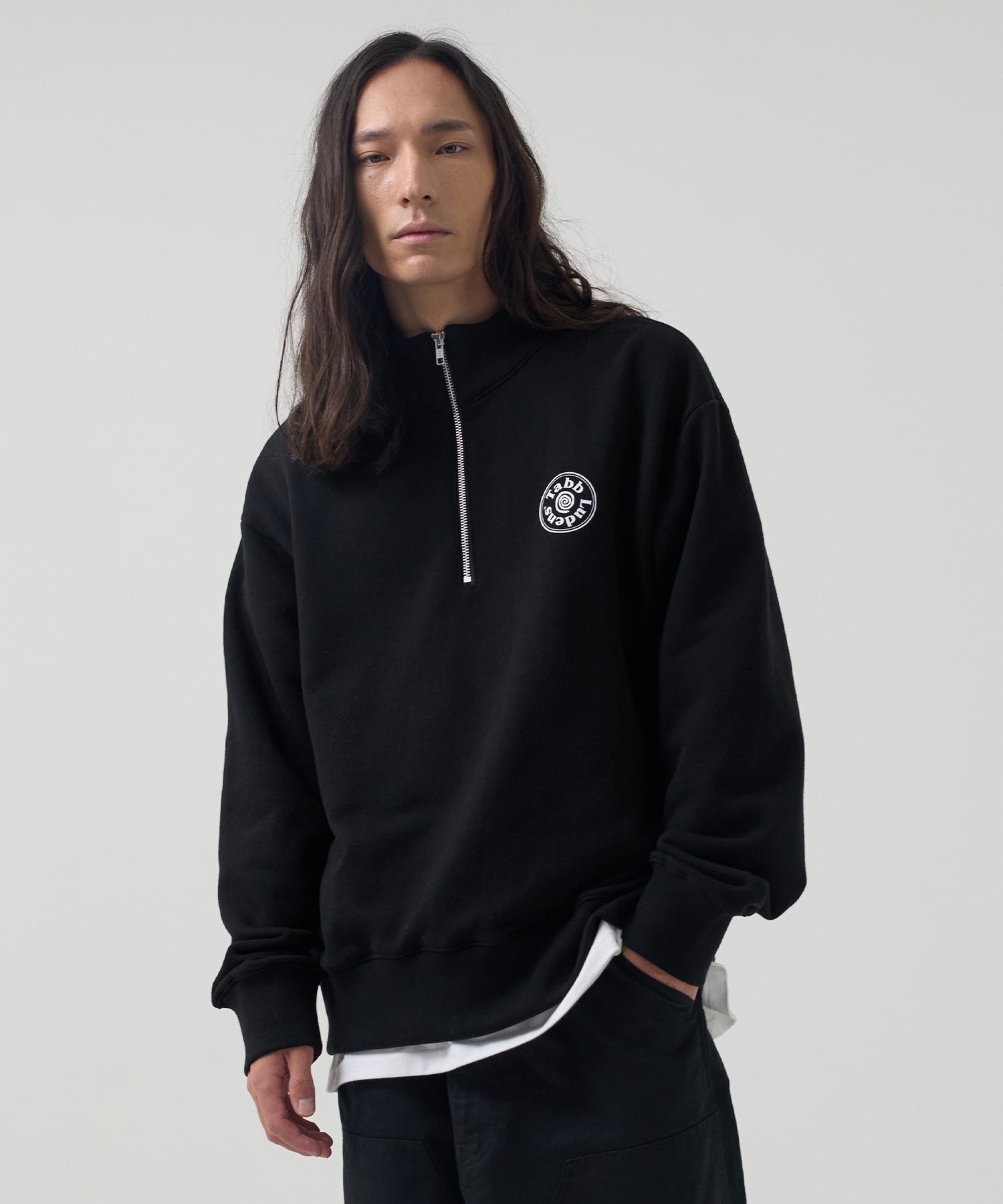 Tabrudens Tabb Logo Half Zip Sweatshirt_Black L