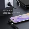 65W DC to USB C PD Power Adapter Converter 5.5X2.5 7.4X5.0 4.5X3.0mm Laptop Charger to Type C Connector for Xiaomi Samsung