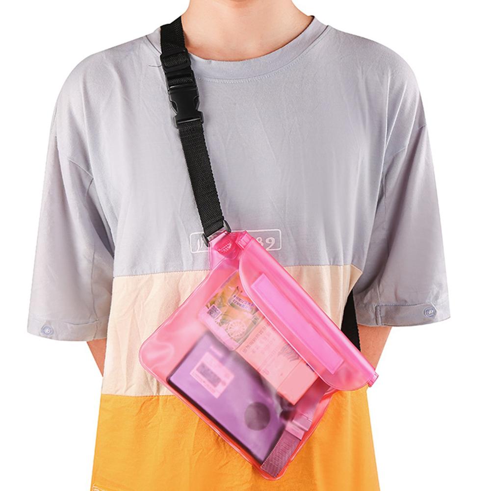 Waterproof Bag Lightweight Waist Bag Sealed Ultra-thin Dry Bag Large Capacity Swimming Bag Multifunction for Outdoor Swimming