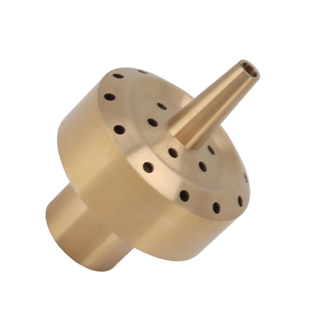 Water Fountain Nozzle Brass Fountain Nozzle Column Sprinkler Spray Head for Garden Pond Bring Beautiful Visual Effects