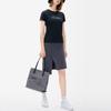 Fila Letter Print Fashion Casual Versatile Round Neck Short Sleeve T-Shirt Women Tops Black F11W227102FBK