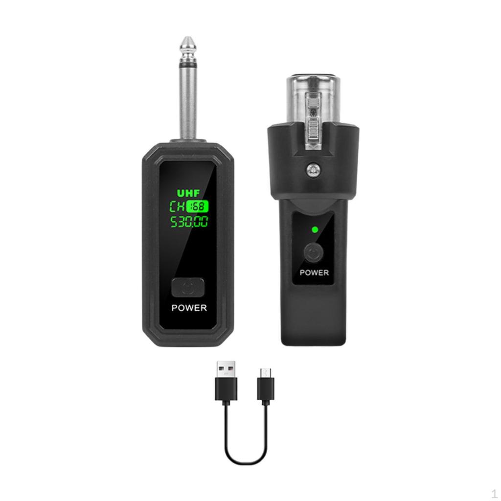 Connection Kit Transmitter Receiver Equipment for Effect Pedal Music Accessory with Rotatable Design
