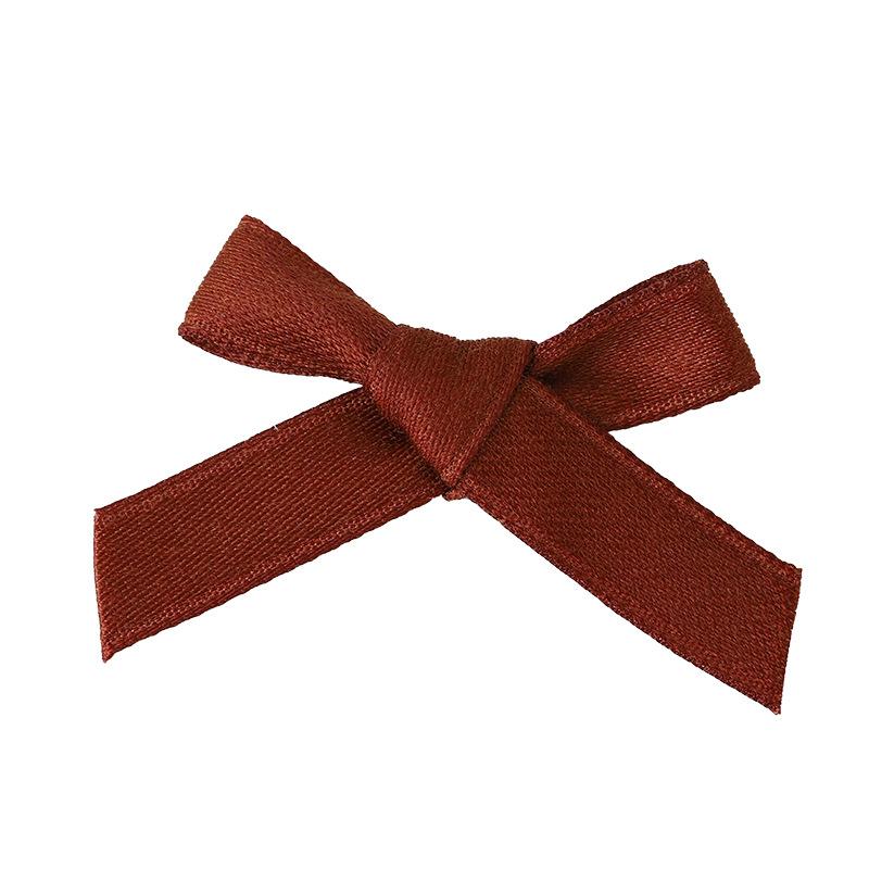 Matte Polyester Cotton Bow Work In Progress Underwear Clothing Accessories Handmade Diy Accessories Color Ribbon