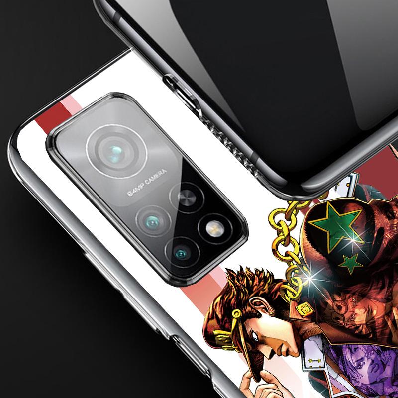 JoJo Bizarre Adventure Anime Phone Case For Xiaomi Redmi Note 15 14 13 12S 12 11 Pro Plus 14S 11S 11E 10 10S 11T 5G Personalized