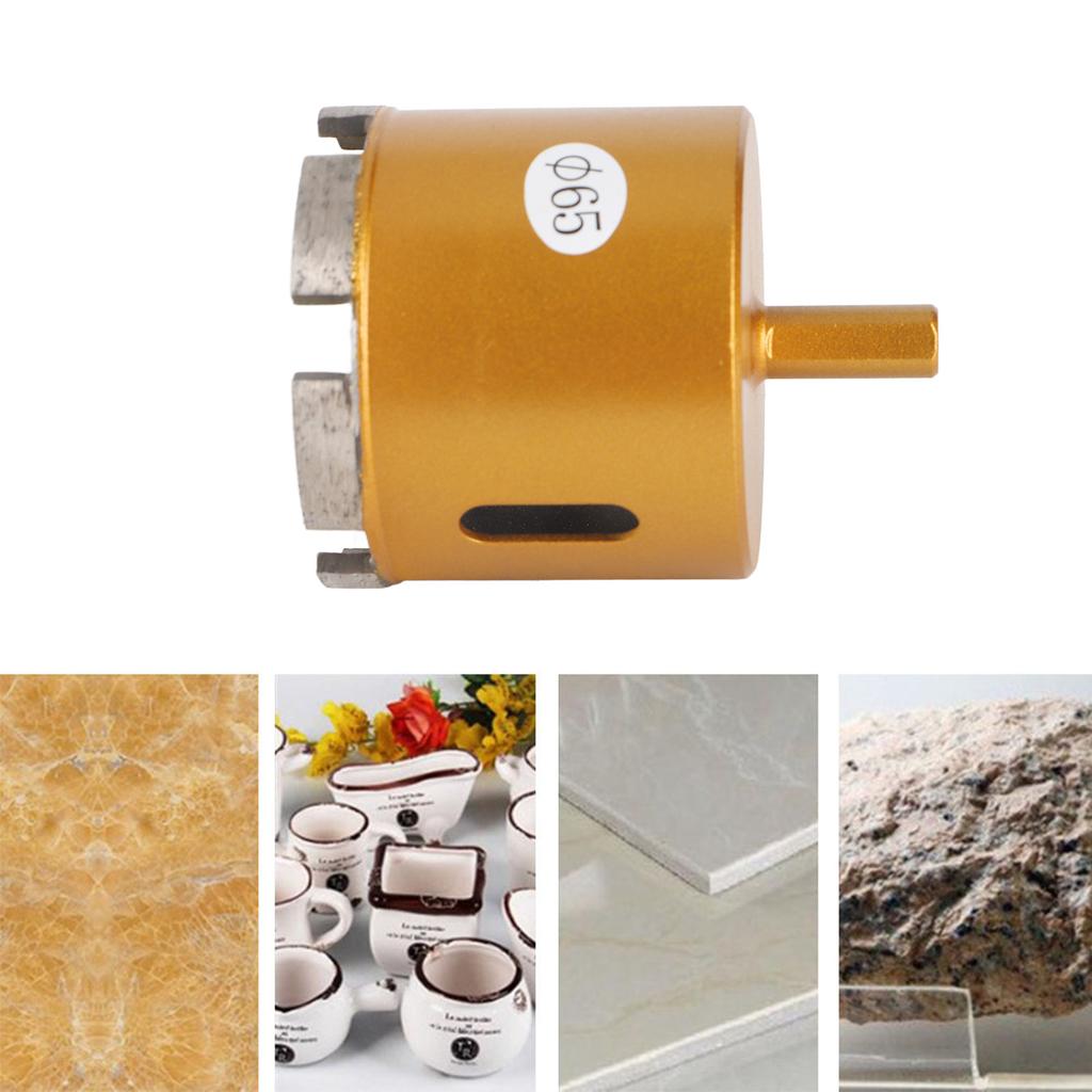 Marble Hole Saw Drill Bit for Tile  Concrete  Wall  Glass 65?75mm for Hand Tool Accessory