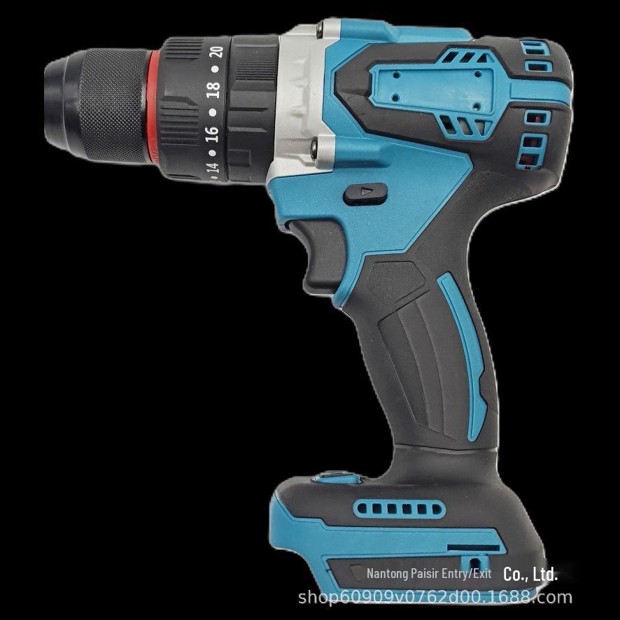 Trapano Avvitatore Senza Fili Potente da 13mm Brushless, 70Nm di Coppia d'Impatto, Velocità Regolabile, Batteria al Litio Ricaricabile.