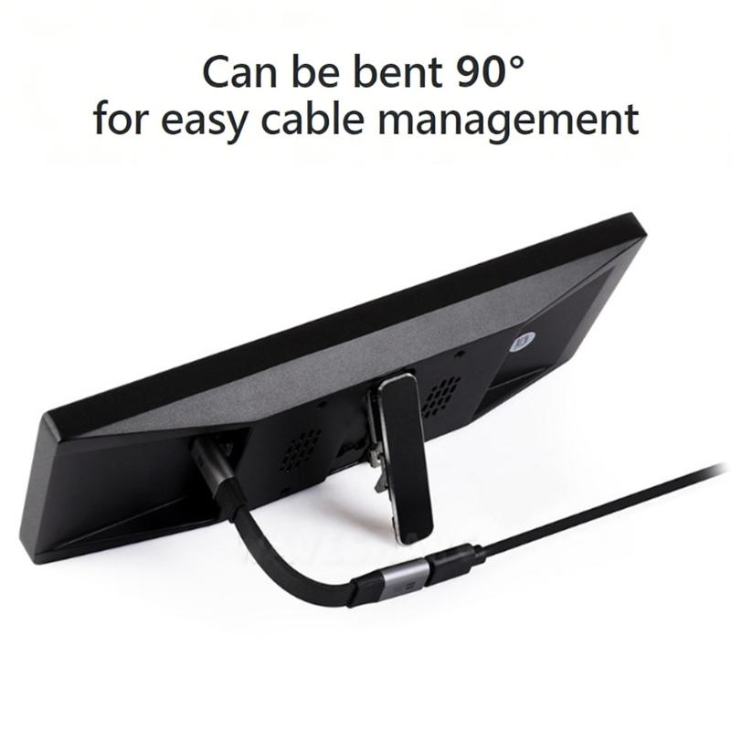 USB4 V2.0 Type C Extension Cable 80Gbps Data Transfer 8K Video Output Fast Charging For Laptop Phone And Monitor