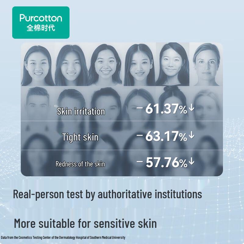 PurCotton Gentle Facial Cleansing Towel (Upgraded)