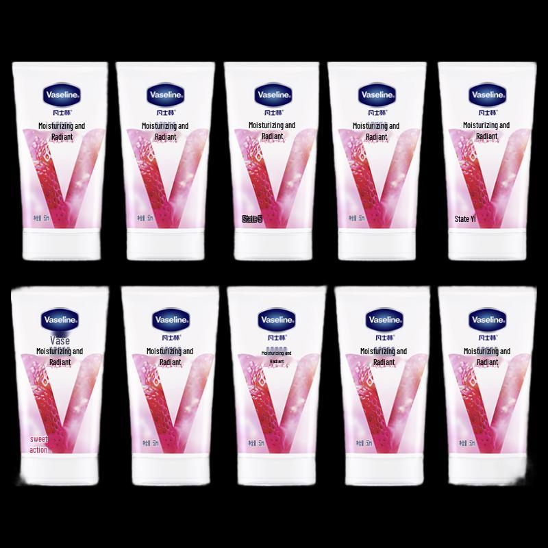 Vaseline Moisturizing Hand & Nail Essence Cream - Strawberry (10x50ml)