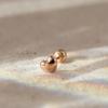 14k Dazzling Heart Piercing