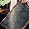 Retro Window Film Glass Sticker Decorative Pattern Frosted Removable Glass Window Film Cling Electrostatic Adsorption Sticker