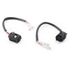 2pcs  Motorcycle  2-Wire Turn Signal Indicator Wiring Connectors Plug Adapters Connector Wire Harness For Yamaha MT10
