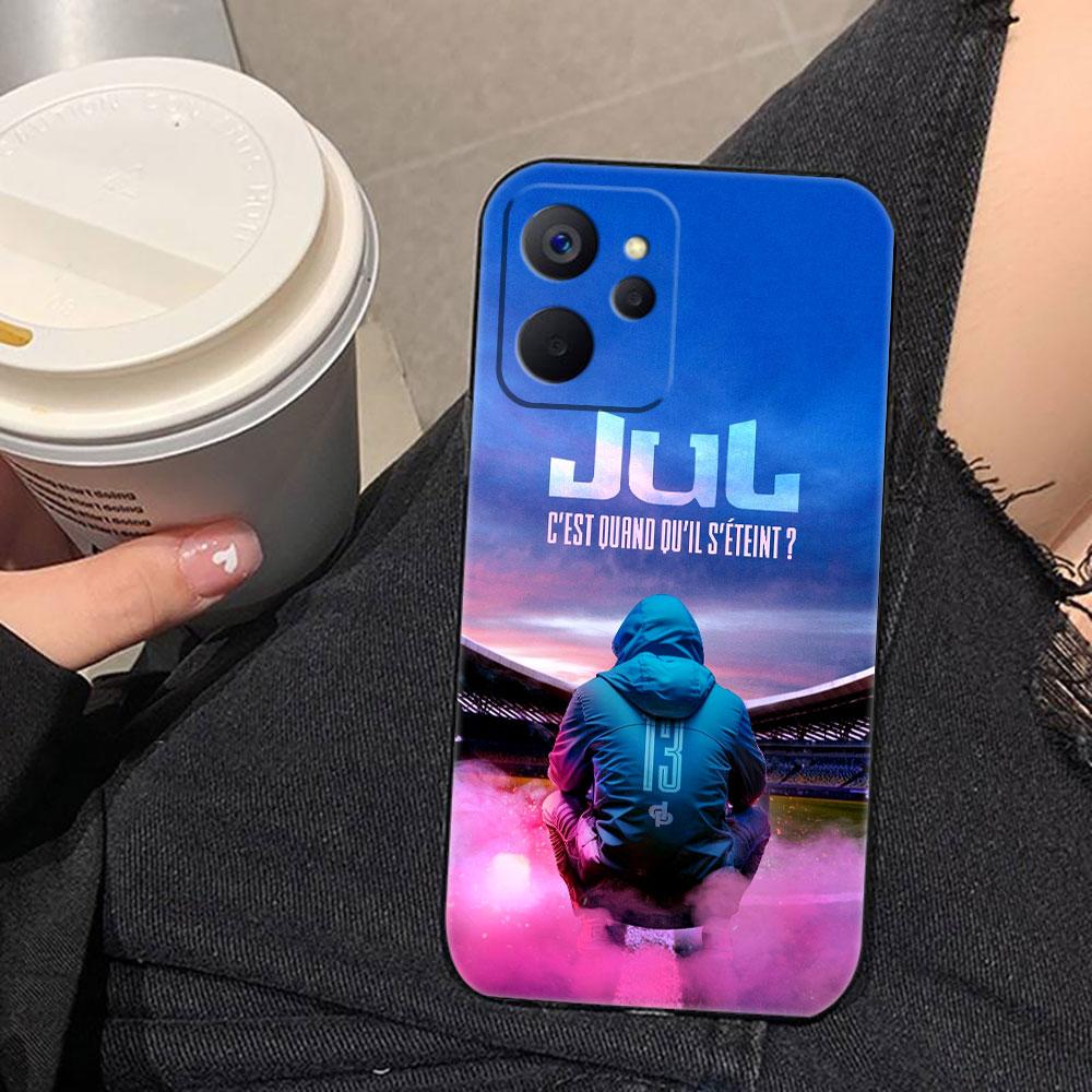 Singer JuL C'est Pas Des Lol Phone Case For Realme C75 C71 C65 C63 C55 C53 C35 C33 C30 C21 C11 7 6 5 GT NEO 2 NARZO 50 X50 Case