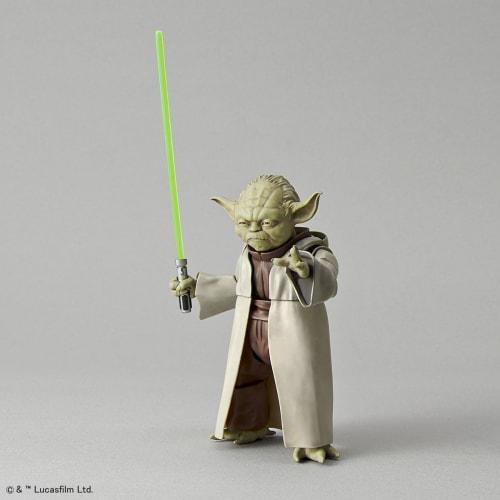 BANDAI SPIRITS Звездные войны 1/6 Йода Предварительно окрашенная пластиковая модель (Новая версия упаковки)