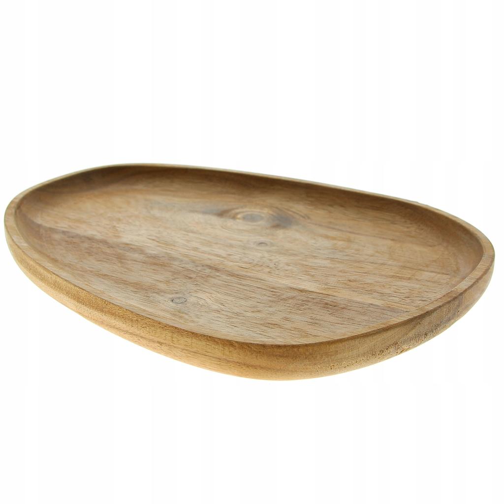 ACACIA WOODEN PLATE SERVING BOARD