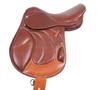 Close Contact Leather Jumping Horse Riding Saddle Size 15" To 18.5" Inch