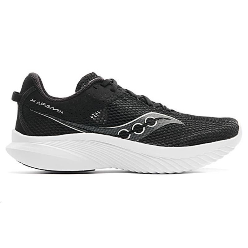 Saucony Kinvara Elite 14 Slip Resistant, Abrasion Resistant, Breathable Low top Running Shoes Men's Black White Saucony S20824-05