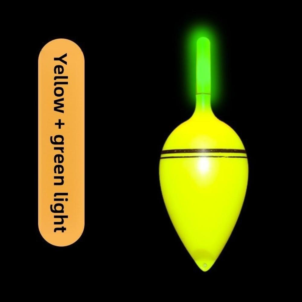 

New Night Fishing Plastic Fishing Float Light Stick Rock Fishing Luminous Float Long Casting 5 Size Rockfish Drift Night Fishing 15g