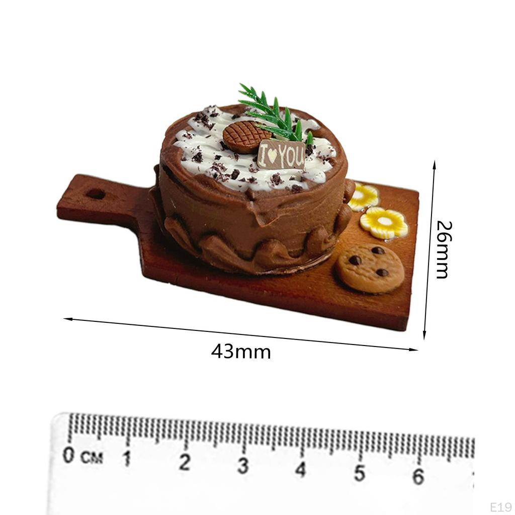 3D Miniature Food Dollhouse Garden Scene Accessories 1:6 1:12