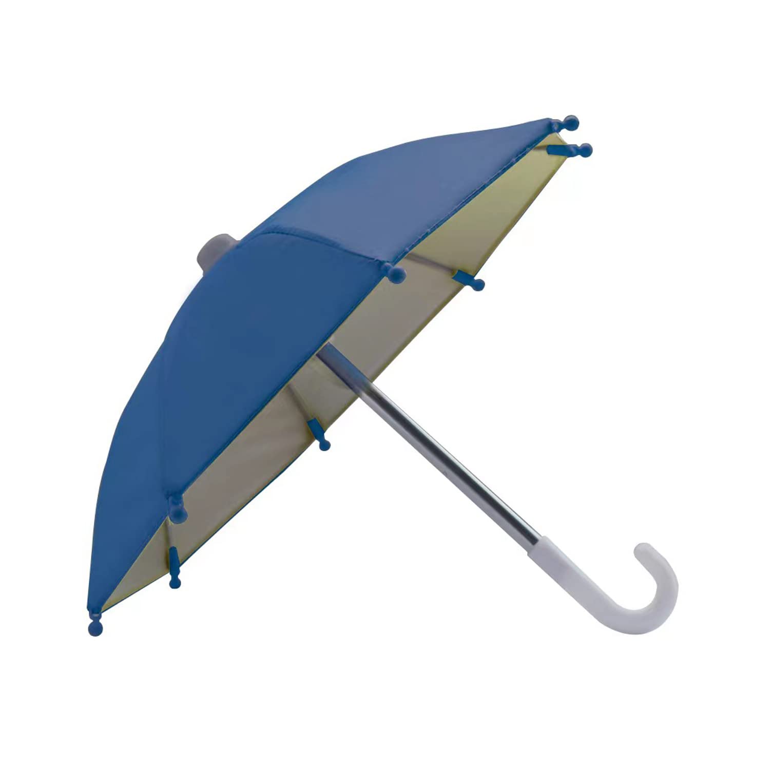 

темно-синий мини-зонт с держателем для смартфона для и он защищает смартфоны и другие мобильные Открытый Включает Японский Милый, велосипеды. Непромокаемый,