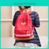 Korean Style Girls Backpack With Stitching Pattern And 14in Laptop Storage For School