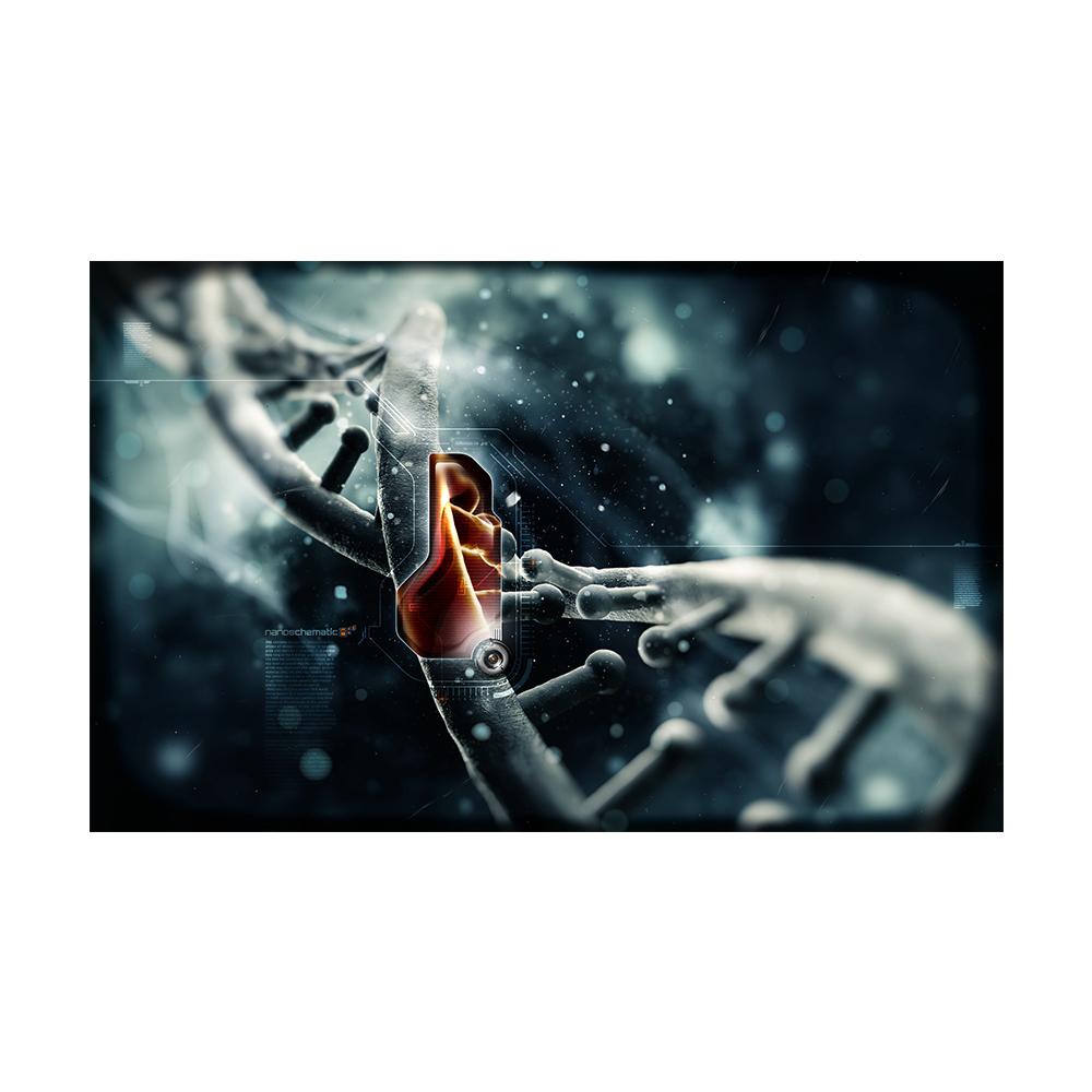 

Гематологическая ДНК картина, современная технология, настенное искусство, холст с принтом, постер, нано схема для подарка, гостиной, домашнего декора, Cuadros 21x30cm No Framed