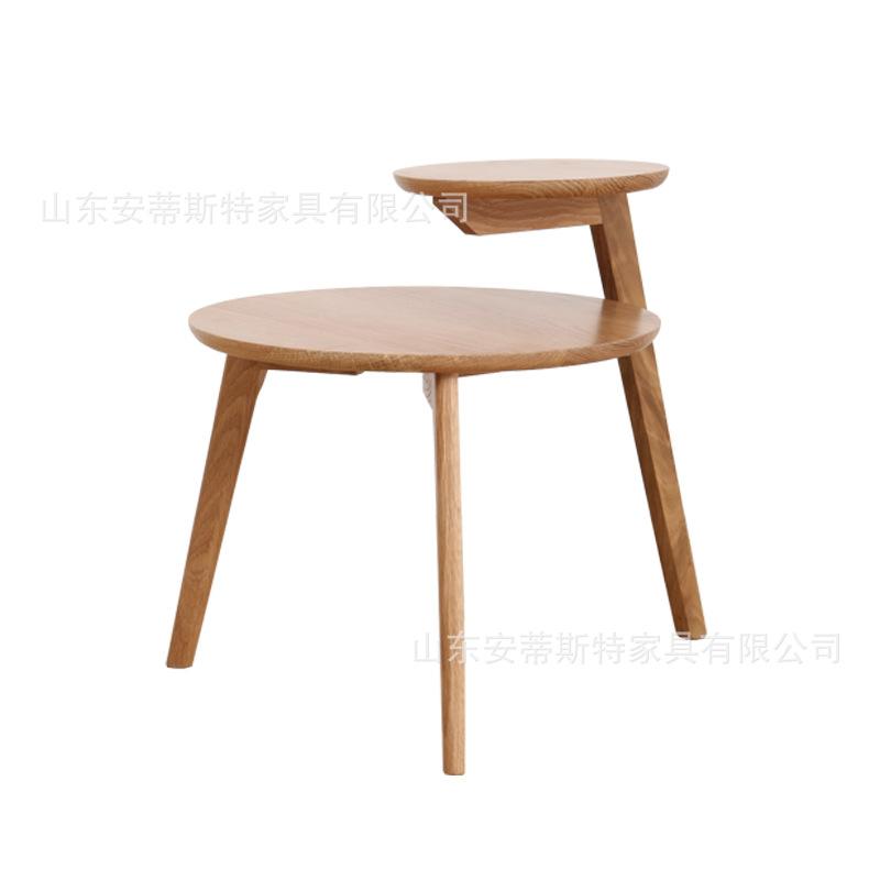 Nordische Wohnzimmer-Hilfstische, kleiner Salon, runder Couchtisch, Möbeltransformator, 2-lagiger Laptop-Schreibtisch, Sofa-Beistelltisch