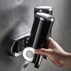 Modern Minimalist Abs Soap Dispenser With Manual Push For Hotel Bathroom Use