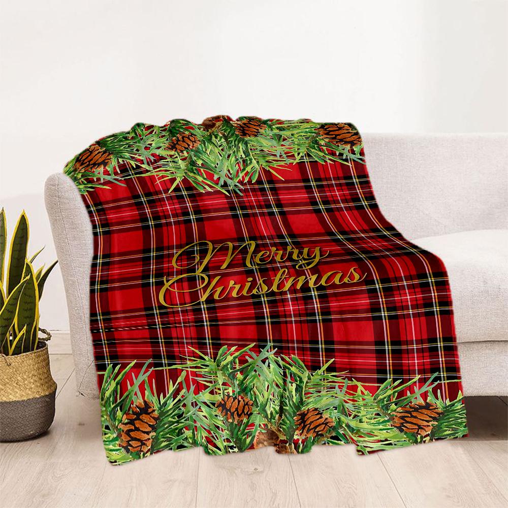 Christmas 239 Blanket Soft & Cozy Great for Sofa Office Chair Picnics All-Season Use Modern Gifts For Family Or Friends