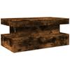 LED Coffee Table In Smoked Oak 90 X 50 X 40 Cm